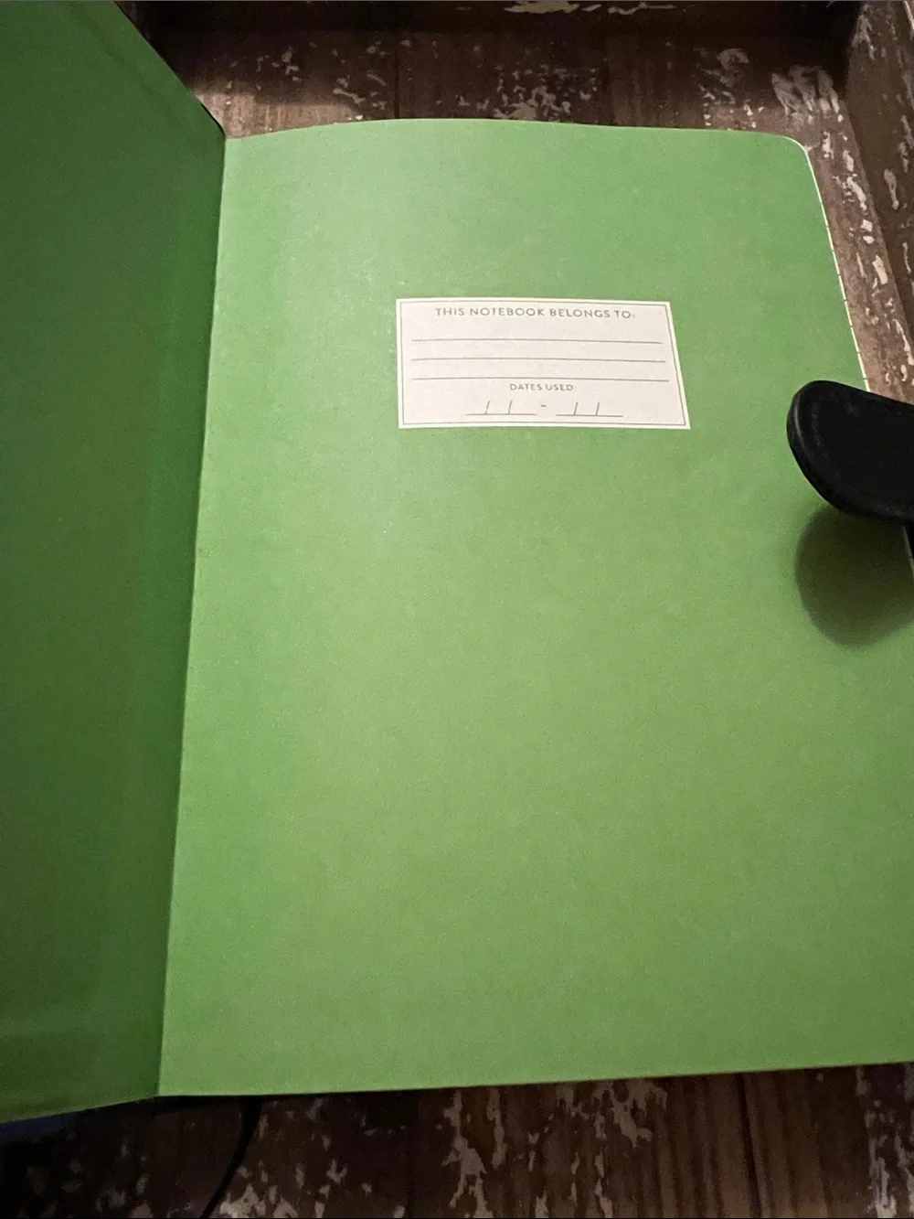 BACK TO SCHOOL CAMO PATTERNED JOURNAL by CR GIBSON